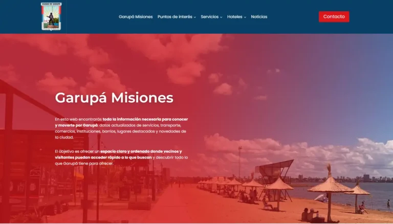 Sitio Web Garupá Misiones